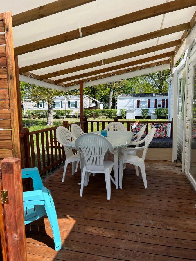 Mobil-Home Climatise Avec Piscine Aureilhan  المظهر الخارجي الصورة